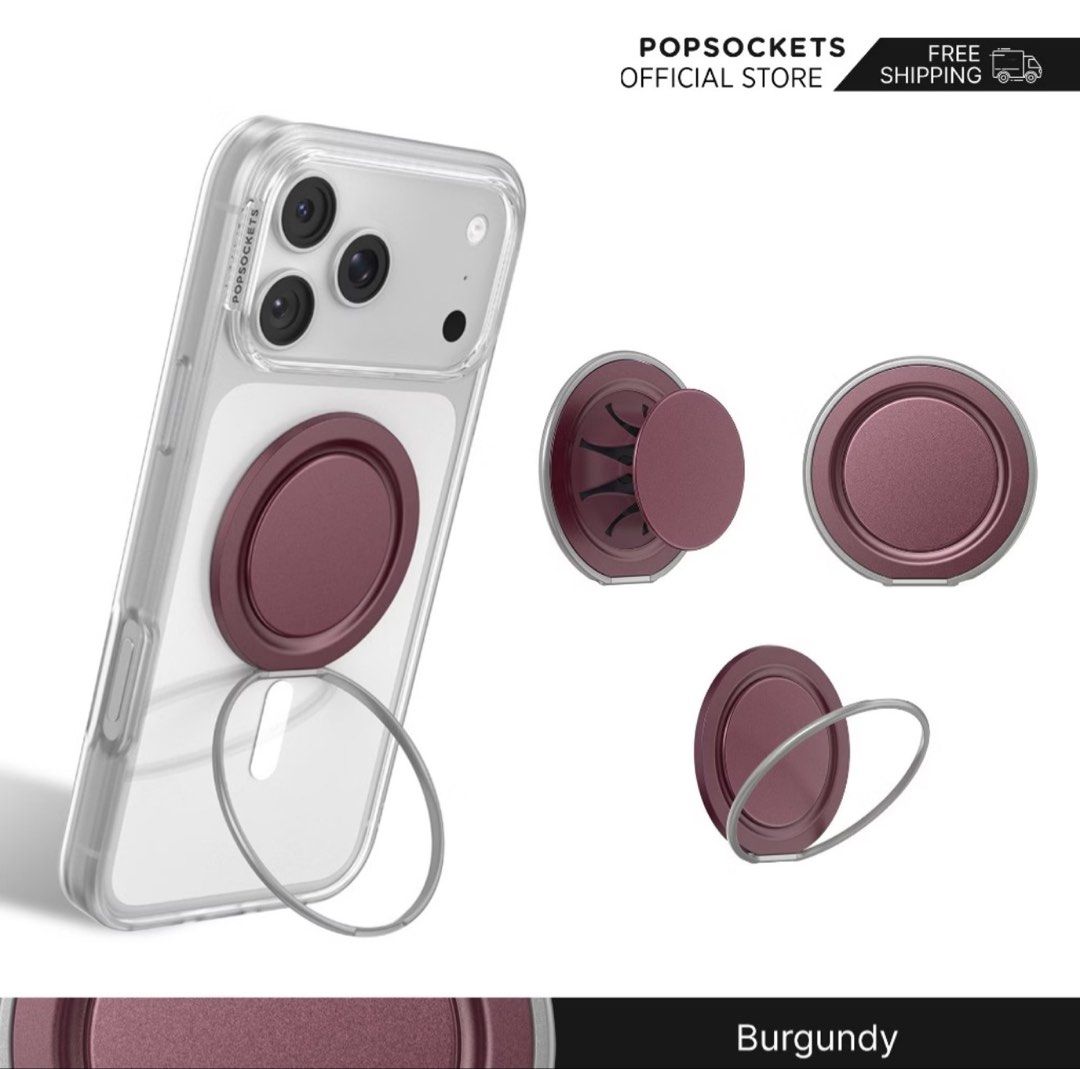 Popsockets Low-Pro Magsafe Grip (Category: Mounts & Holders) located in Muntinlupa City. Submitted by trishml (Listing ID 1470213830, Image 1). Description: Brand New, opened only not used Bought from orange app 2,699 Rfs: Extra, got another one in black.