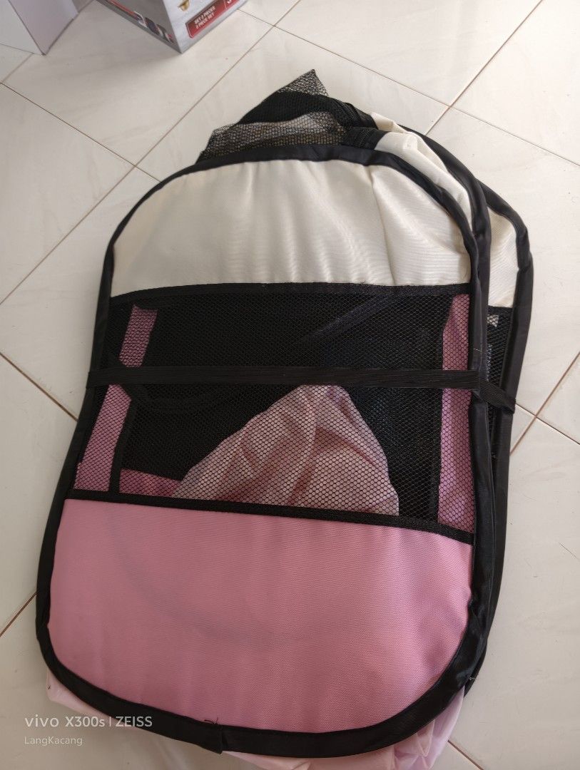 Portable Folding Cat Pet Tent Pink Large 114x114x60 Cm, Pet Supplies ...