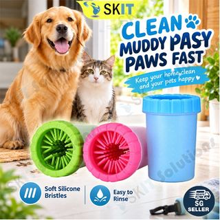 Pink paw print cohesive bandage wrap rolls set of six, Pet Supplies ...