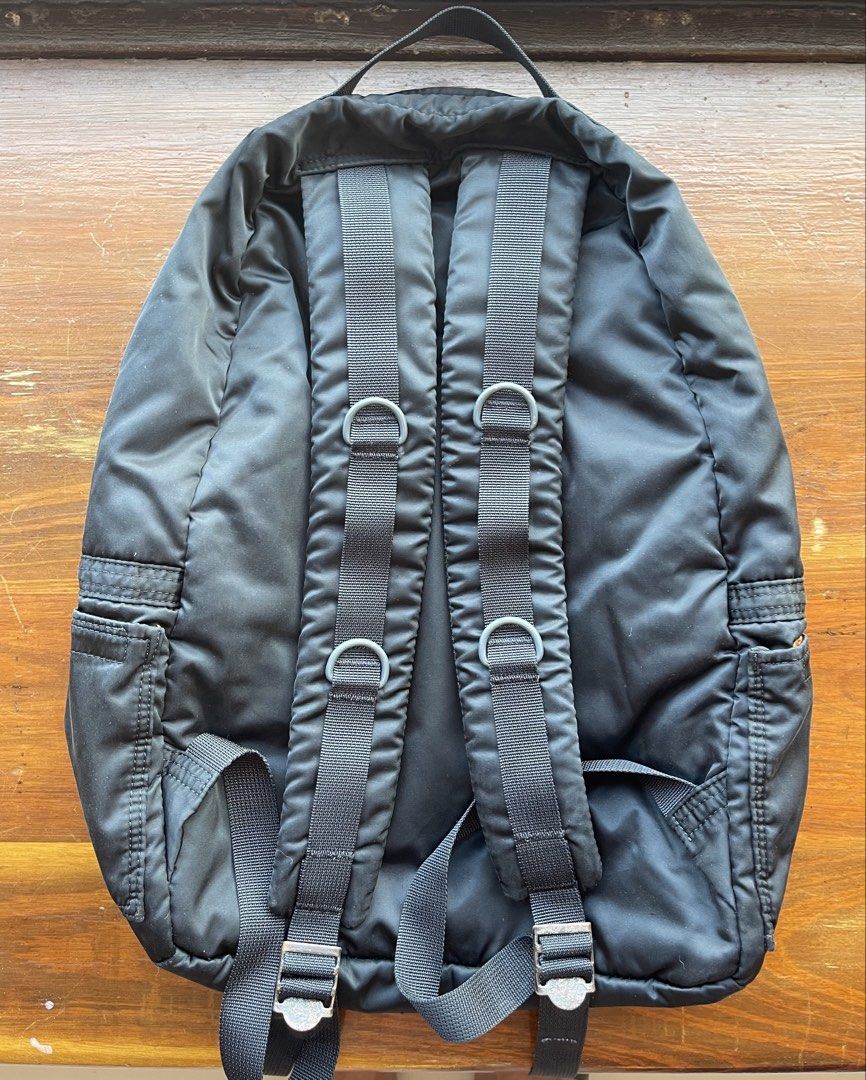 Porter Daypack Tanker Bagpack (Category: Backpacks) located in Baguio. Submitted by 77declutter77 (Listing ID 1470163747, Image 2). Description: Excellent Condition, minimal signs of usage only. Main compartment puller replaced zipper puller. 2500.