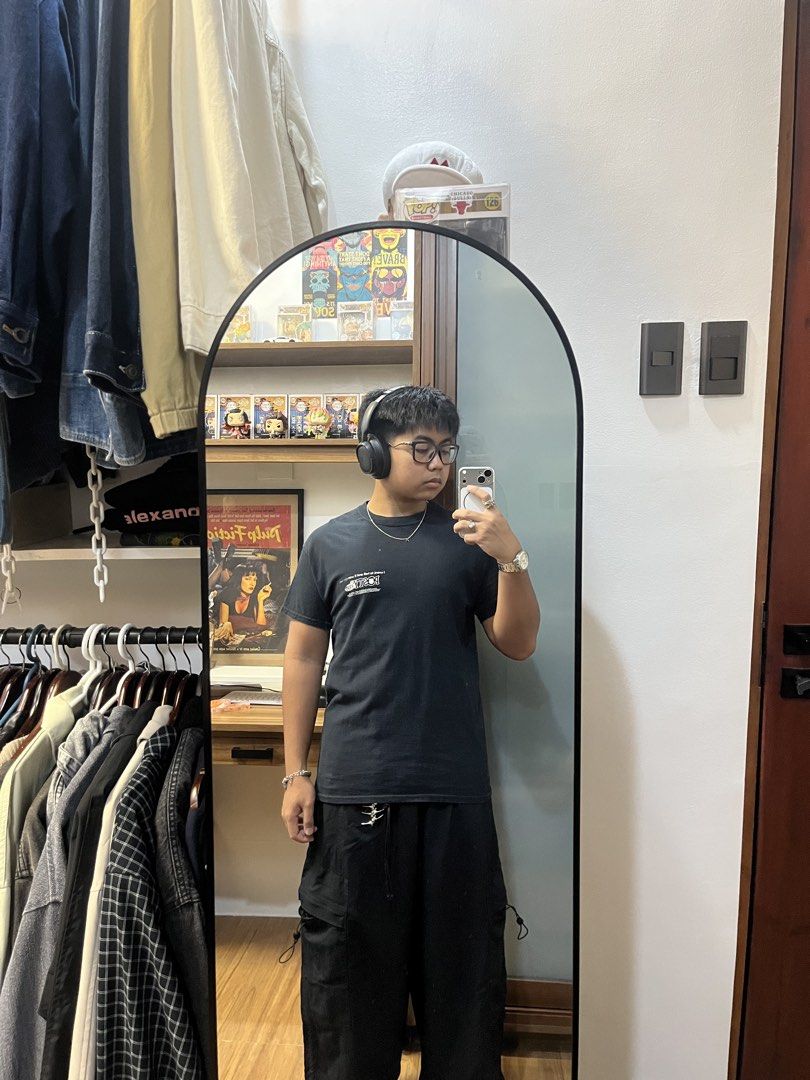 Post Malone Posty Fest Tee (Category: Tshirts & Polo Shirts ) located in Davao. Submitted by spilled.bins (Listing ID 1470274326, Image 3). Description: Post Malone Posty Fest Tee Width: 19.5in Length: 28in Medium Measurement Cracks | Used Fade | Small Tatter on Neck Good Condition . Mine: ₱450 +shipping fee on top . Model Reference: Height: 5’5 feet Weight: 68kg.