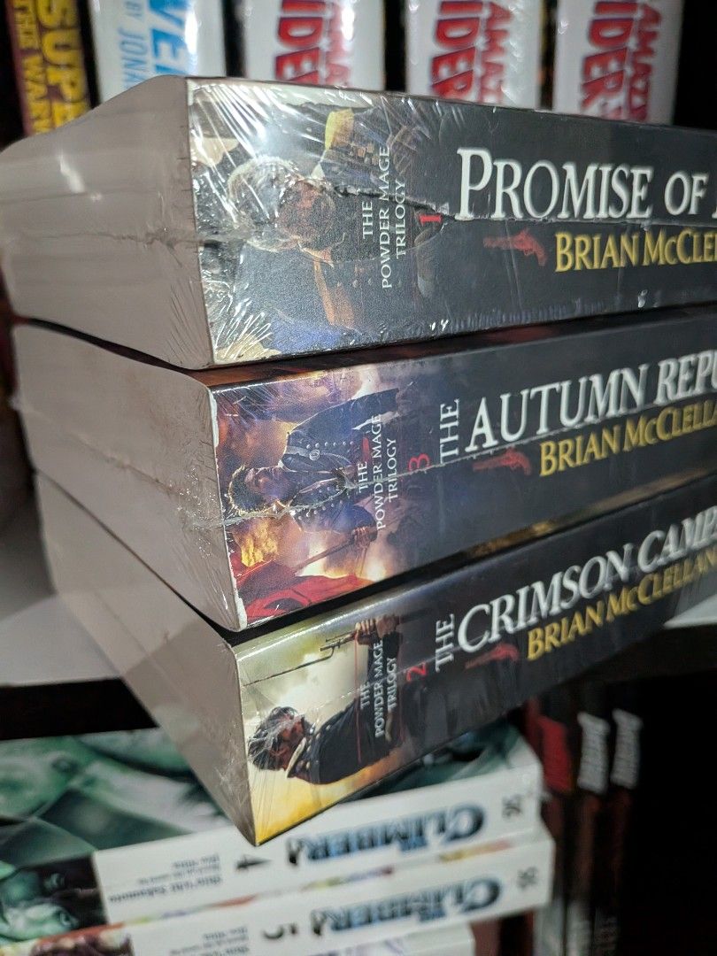 Powerdermage trilogy paperback (Category: Storybooks) located in Sorsogon. Submitted by leod23 (Listing ID 1470321314, Image 3). Description: brand new but has flaws on the edges and corn.
