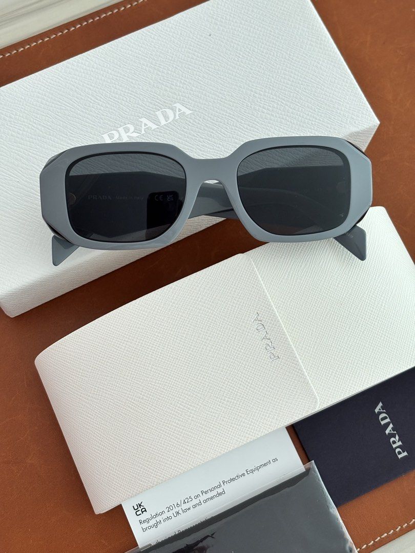 Prada Symbole Sunglasses (Category: Sunglasses & Eyewear) located in Muntinlupa City. Submitted by closet.confessions (Listing ID 1470175671, Image 1). Description: Turn heads effortlessly. 😎 Prada Symbole Sunglasses Very rare color!! Personally bought from the store Comes Fullset, no receipt 💰19k only! *bought for 38k! What a steal!! 💯 Authentic, as always! #prada #pradasunglasses.