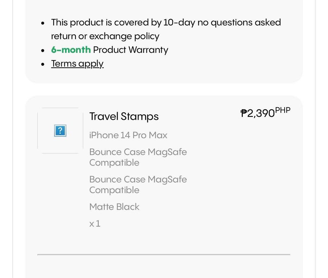 Pre loved Original Casetify Case for 14 Pro Max (Category: Cases & Sleeves) located in Makati City. Submitted by jlumagbas (Listing ID 1470267624, Image 2). Description: Original Pre loved Casetify for Iphone 14 Pro Max with free pop grip RFS: Changed phone.