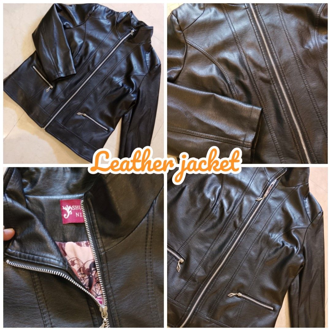 Pre‑Loved Black Faux Leather Jacket | Men’s XL (Category: Looking For) located in Cavite. Submitted by eshla_1986. (Listing ID 1470186708, Image 1). Description: ✨ Second‑hand men’s black faux leather jacket ✅ Size: XL | Still in good condition ✅ With zipper details, stylish for daily wear or outings 📍 General Trias, Cavite 🚚 Lalamove delivery available 💳 GCash payment accepted Interested? Send me a message! 📩 #PreLovedJacketPH #MensJacketXL 