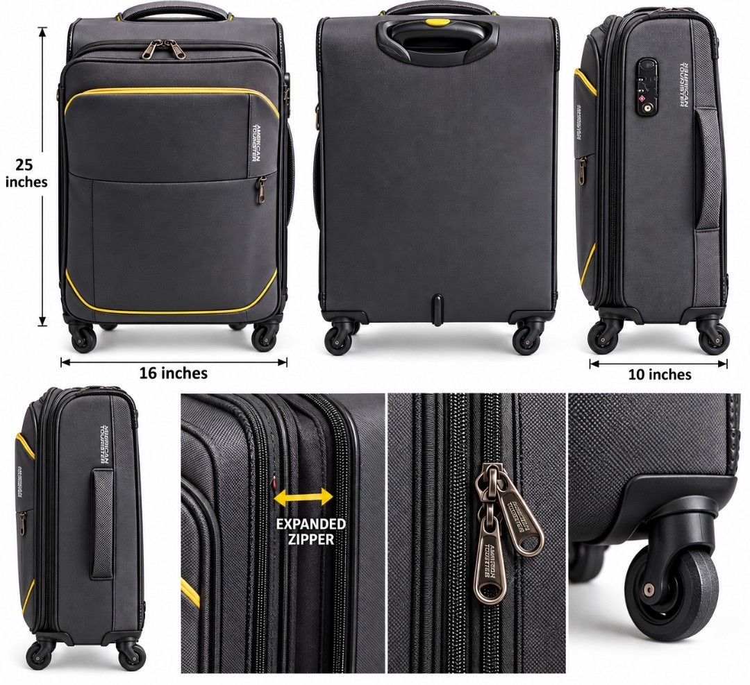 Preloved Medium Luggage American Tourister (Category: Luggage) located in Pasig City. Submitted by msdealsstyles (Listing ID 1470154531, Image 1). Description: Preloved luggage American Tourister Medium size.