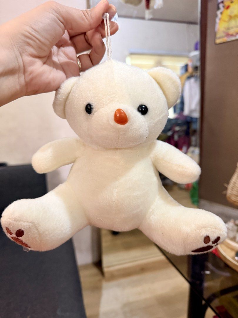 Pre-loved Small Teddy Bear (Category: Plushies & Soft Toys) located in Muntinlupa City. Submitted by sashaloves (Listing ID 1470188322, Image 1). Description: Pre-loved Small Teddy Bear In good used condition No time to wash/clean Please manage your expectations. You are considering a used toy. SF c/o miner..