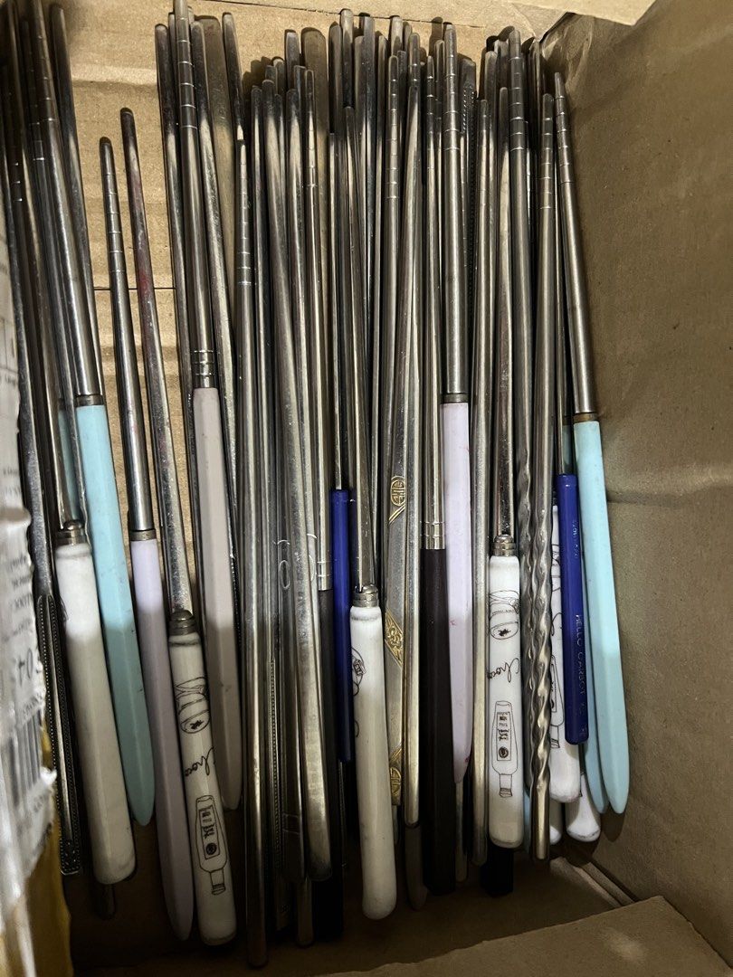 Premium assorted chopsticks (Category: Dinnerware & Cutlery) located in Manila. Submitted by ajd080324 (Listing ID 1470264658, Image 2). Description: Massive clearance of a premium chopstick collection! Selling a bulk bundle of more or less 30 pairs of high-quality chopsticks in “as-is” condition..