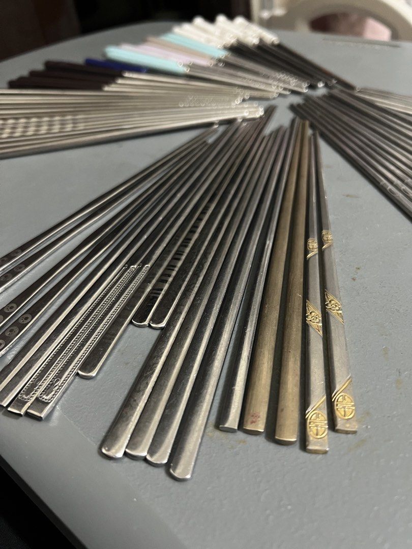 Premium assorted chopsticks (Category: Dinnerware & Cutlery) located in Manila. Submitted by ajd080324 (Listing ID 1470264658, Image 3). Description: Massive clearance of a premium chopstick collection! Selling a bulk bundle of more or less 30 pairs of high-quality chopsticks in “as-is” condition..