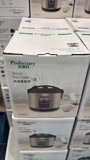 普樂氏 Proluxury 1.0L Deluxe 西施電飯煲 PRC203010, 家庭電器, 廚房電器, 鍋具 - Carousell