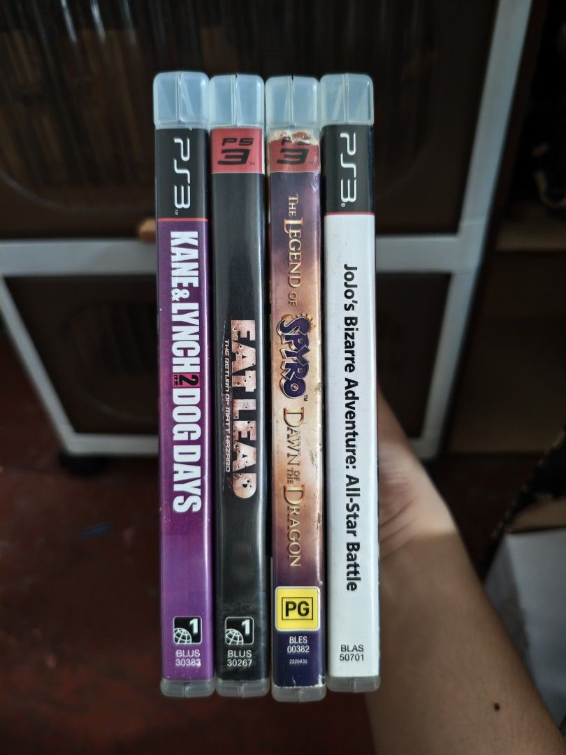 PS3 GAMES BUNDLE (Slightly Negotiable) (Category: PlayStation) located in Quezon City. Submitted by tineetatinee (Listing ID 1470151586, Image 1). Description: 𝗔𝗯𝗼𝘂𝘁 𝘁𝗵𝗲 𝗚𝗮𝗺𝗲 • Games are tested working. • Additional pictures/videos will be provided upon request. • Some art covers are in bad condition. • Some boxes have sticker residue and slight damages on plastic cover. ₱1,500 for take all/bundle 𝗧𝗿𝗮𝗻𝘀𝗮𝗰𝘁𝗶𝗼𝗻 𝗠𝗲𝘁𝗵𝗼𝗱𝘀