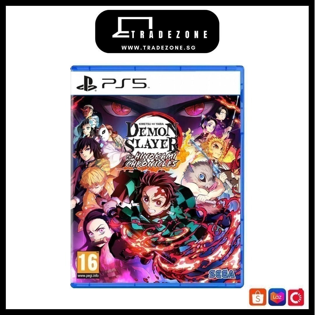 PS5 Demon Slayer - The Hinokami Chronicle, Video Gaming, Video Games ...