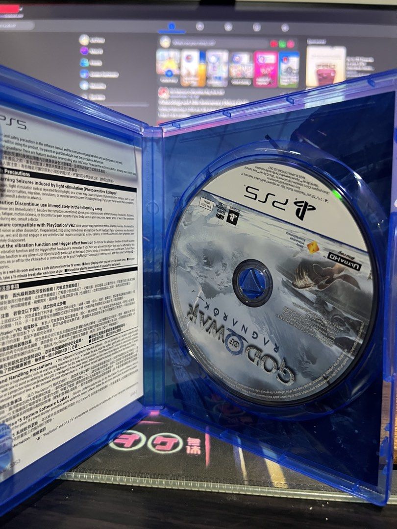 PS5 God Of War Ragnarok (Category: Other Gadgets) located in Paniqui. Submitted by jaxicool (Listing ID 1470291908, Image 3). Description: used finished the game already can be traded to black myth wukong Location: Tarlac Meetup: Waltermart/Sm Tarlac Shipping: Buyer's expense .