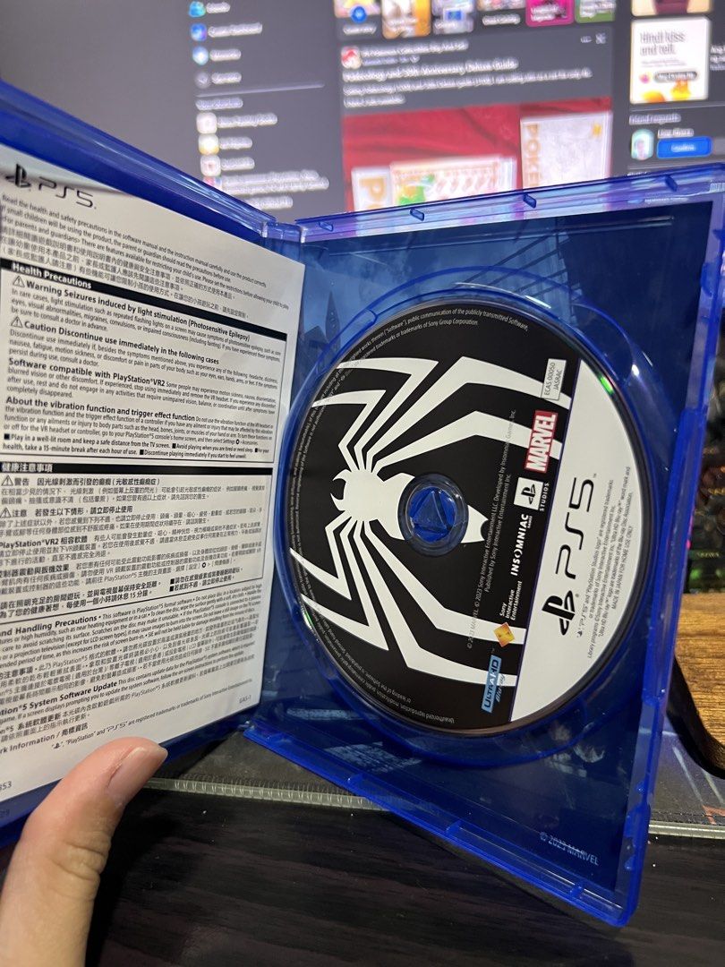 PS5 Spiderman 2 (Category: PlayStation) located in Paniqui. Submitted by jaxicool (Listing ID 1470344908, Image 3). Description: finished ghe game already can be traded to black myth wukong Locatikn: Tarlac Meetup: Sm or waltermart.