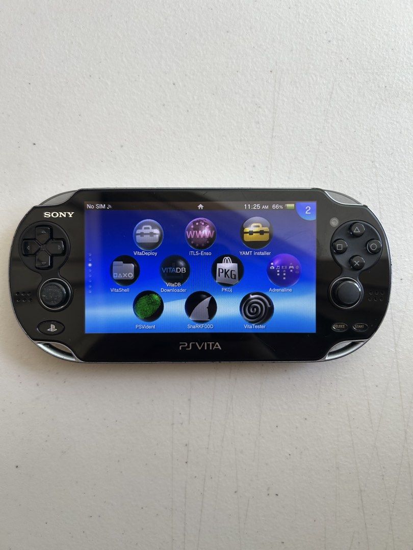 PS Vita 1000 128GB JB OLED (Category: PlayStation) located in Paranaque City. Submitted by keichi. (Listing ID 1470181137, Image 1). Description: Selling my PS Vita OLED 1000 Console Unit Only. All accessories, memory cards, chargers, thumb grips, cases, and physical game cartridges are sold separately and priced individually below. ---------------------------------------- 1. CONSOLE PRICE ---------------------------------------- • PS Vita OLED (