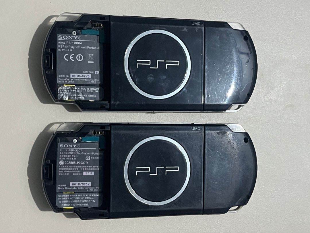 Psp Slim V3 (Category: PlayStation) located in Manila. Submitted by milamartina123 (Listing ID 1470288642, Image 2). Description: for repair or for parts psp • lower psp, screen issue • upper psp, hairline issue both working buttons and speaker both no battery and batt cover tondo, manila loc no return/refund once settled.