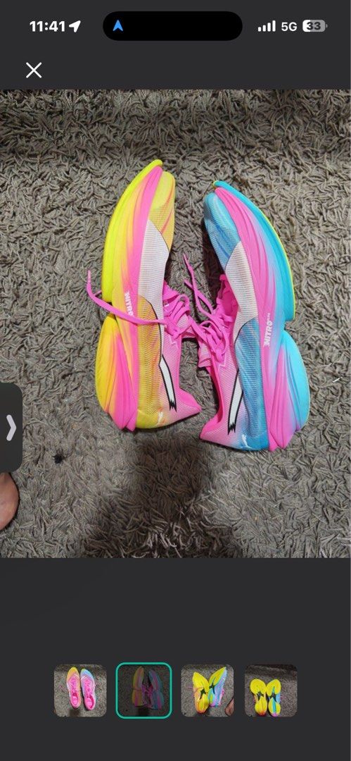 Running Fast Image Puma Fast-R Nitro Elite Running Shoes, Men's Fashion, Footwear ...