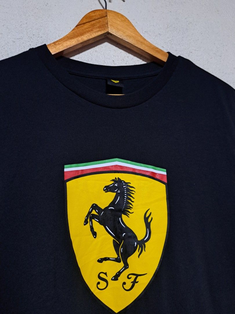 Puma Ferrari Big Logo Shirt (Category: Tshirts & Polo Shirts ) located in Dumaguete. Submitted by jayarbajad49160 (Listing ID 1470299083, Image 2). Description: Puma Ferrari Big Logo Shirt (Authentic) -800 add sf Excellent Condition Color rate:9.5/10 No flaws Size Large Width:22 Length:30 Loc dumaguete city visayas.
