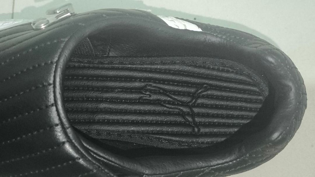 VINTAGE PUMA BUDOKA BLACK/WHITE (Category: Sneakers) located in Caloocan City. Submitted by calmphoenix.01242f (Listing ID 1470186333, Image 3). Description: 💰 Price: ₱2,500 Condition: Brand New / Deadstock Without Box (BNWOB) Size: US 9 / UK 8 / EUR 42 / 27 CM Style Code: 182683-18 Colorway: Black/White ✅ Brand New, Never Worn ✅ Rare Vintage 2000s PUMA ✅ Quilted Leather Design ✅ Original Metal Fastening Details ✅ No Original Box Due to Vintage 