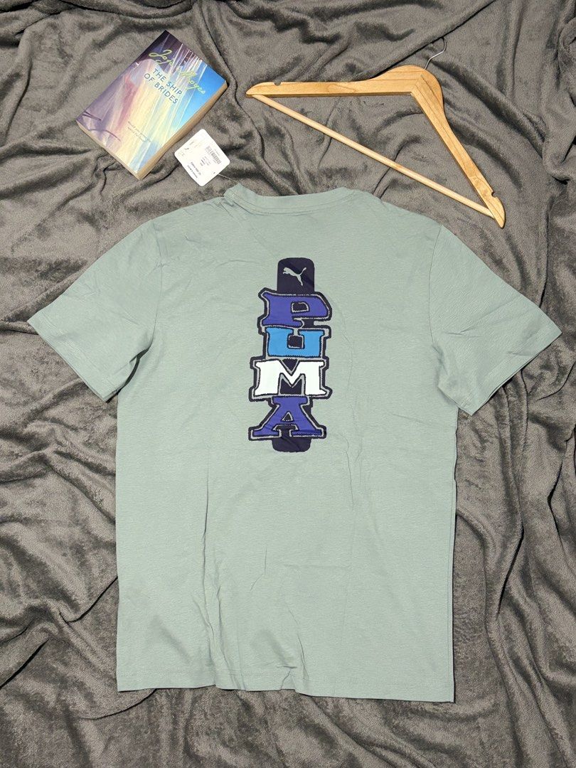 PUMA UNISEX GRAPHIC SHIRT in Size Medium (Category: Tshirts & Polo Shirts ) located in General Trias. Submitted by hiraethcullen (Listing ID 1470334000, Image 3). Description: PUMA UNISEX GRAPHIC SHIRT in Size Medium Dimes: 20x28 Brandnew Complete Tags 📍General Trias, Cavite Direct JNT or Lalamove.