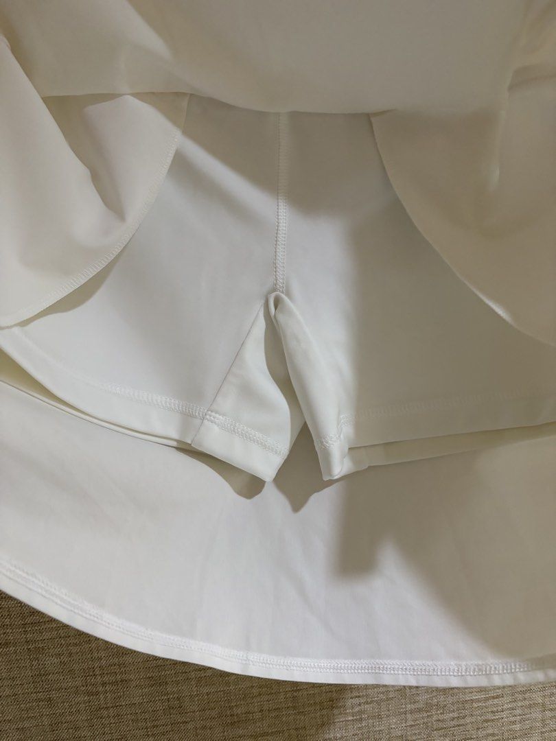 Puma White Skort (Category: Skirts) located in Muntinlupa City. Submitted by jane226ph (Listing ID 1470274891, Image 2). Description: Original Brand new, unworn, unused Puma White skort with built-in shorts Size: S Purchased in store Sold as is.