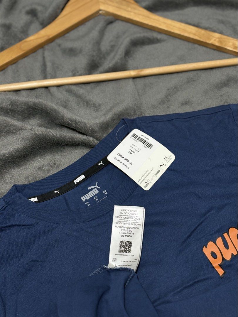 PUMA X 8ENJAMIN GRAPHIC TEE in Size Medium (Category: Formal Shirts) located in General Trias. Submitted by hiraethcullen (Listing ID 1470332668, Image 3). Description: Brandnew PUMA X 8ENJAMIN GRAPHIC TEE in Size Medium Dimes 20x28 Navy Blue Brandnew Complete Tags 📍General Trias, Cavite Direct JNT or Lalamove .