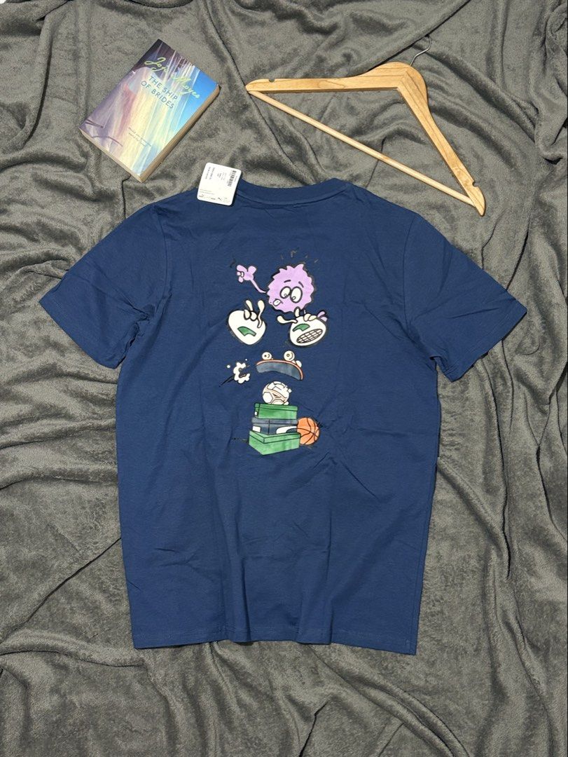 PUMA X 8ENJAMIN GRAPHIC TEE in Size Medium (Category: Formal Shirts) located in General Trias. Submitted by hiraethcullen (Listing ID 1470332668, Image 1). Description: Brandnew PUMA X 8ENJAMIN GRAPHIC TEE in Size Medium Dimes 20x28 Navy Blue Brandnew Complete Tags 📍General Trias, Cavite Direct JNT or Lalamove .