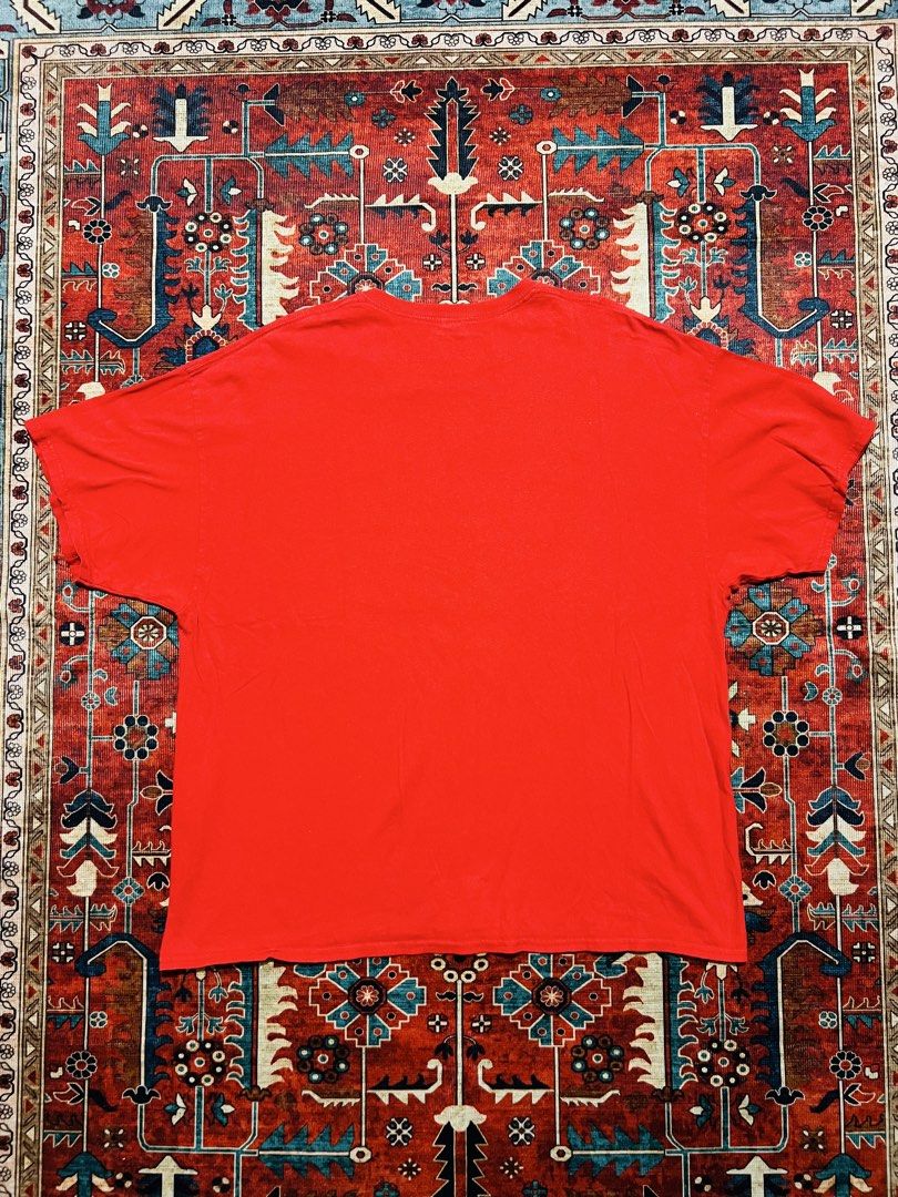 Rage Against the Machine “Smoke Signal” Red Tee (Category: Tshirts & Polo Shirts ) located in Imus. Submitted by the1994thriftshop.ph (Listing ID 1470154727, Image 2). Description: Rage Against the Machine “Smoke Signal” Red Tee Size: 2XL Pit to pit: 25.5 inches Top to bottom: 30 inches Price: Php 700.