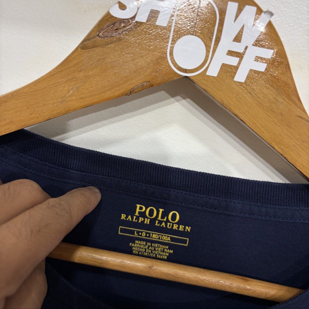 Ralph Lauren (Category: Tshirts & Polo Shirts ) located in Santa Rosa. Submitted by gardenofthrifts (Listing ID 1470144106, Image 3). Description: Shirt ₱1280 L Width: 23 Length: 28.5 10/10 Condition Comment “Mine” below to purchase..