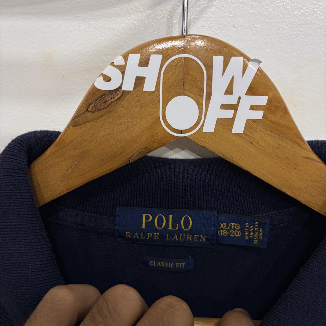 Ralph Lauren (Category: Tshirts & Polo Shirts ) located in Santa Rosa. Submitted by gardenofthrifts (Listing ID 1470147926, Image 3). Description: Shirt ₱1480 Medium (XL Youth) Width: 20 Length: 27 10/10 Condition Comment “Mine” below to purchase..