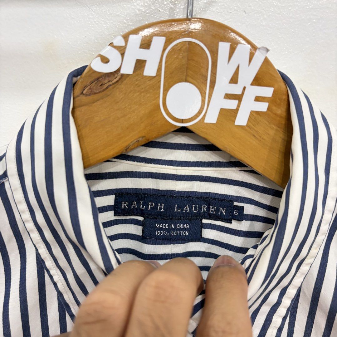 Ralph Lauren (Category: Formal Shirts) located in Santa Rosa. Submitted by gardenofthrifts (Listing ID 1470149878, Image 3). Description: Shirt ₱1480 Small Width: 19 Length: 24 10/10 Condition Comment “Mine” below to purchase..