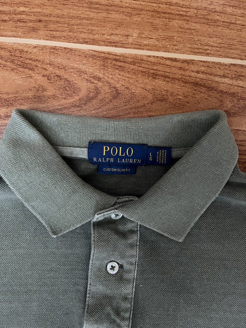 Ralph Lauren Polo Shirt (Category: Tshirts & Polo Shirts ) located in Manila. Submitted by a.stmngo (Listing ID 1470144606, Image 3). Description: Size Large on tag Width 21.5 inches Length 28 inches Needwash Good Condition 📍Manage your expectation. Item is thrifted. 📍Nagcarlan, Laguna.