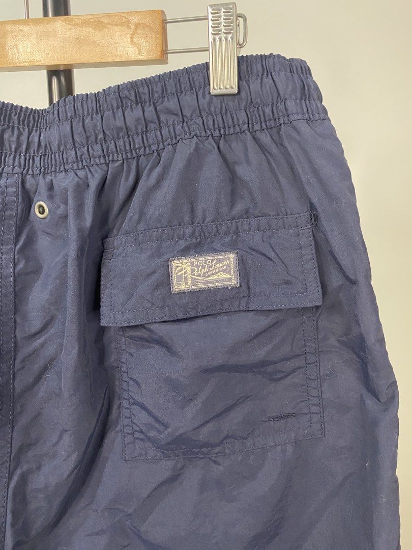 Ralph Lauren Swim Shorts (Category: Shorts) located in Bacolod City. Submitted by hayymeeh.finds (Listing ID 1470220783, Image 3). Description: (Authentic) Ralph Lauren Swim Shorts - Navy Blue Size: Medium Measurements: Waist: 30-34" | Length: 17" Condition: good as new, flawless, 9.8/10 color rate Price: 📥 📍 Location: Bacolod City 🚚 Shipping: (J&T / Meet-up if available) 💳 Payment: (GCash / Cash / Bank Transfer) ⚠️ DISCLAIMERS: • Actual colo