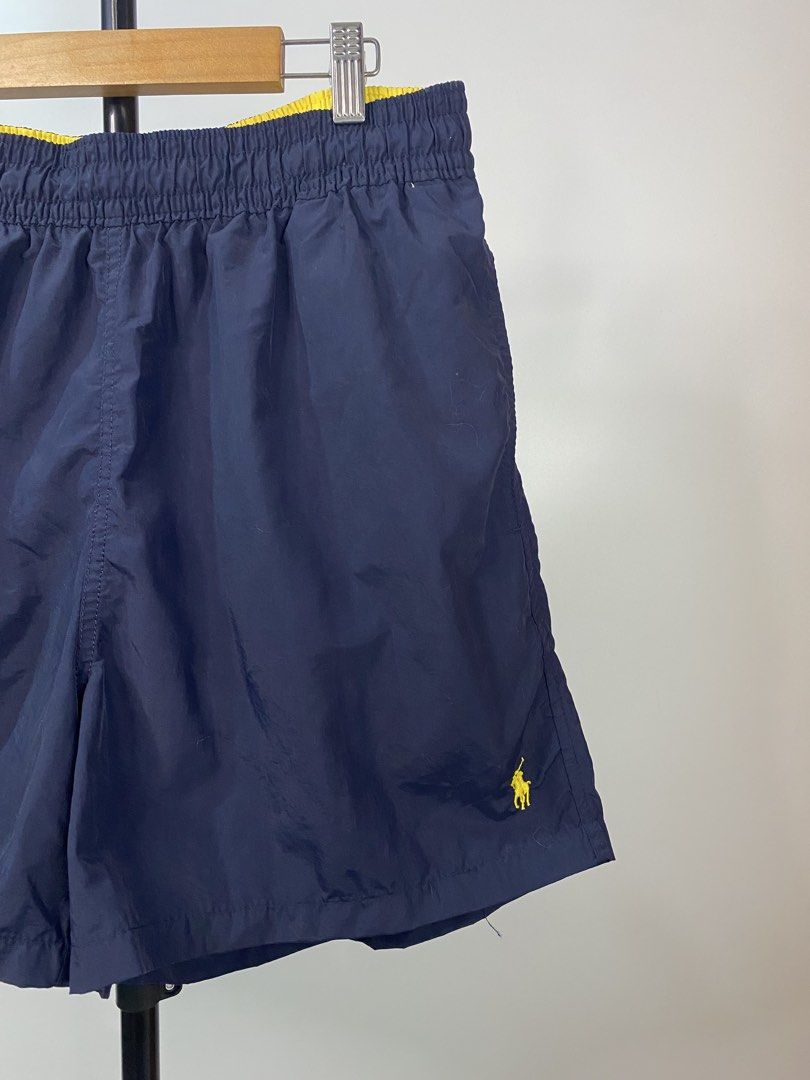 Ralph Lauren Swim Shorts (Category: Shorts) located in Bacolod City. Submitted by hayymeeh.finds (Listing ID 1470220783, Image 2). Description: (Authentic) Ralph Lauren Swim Shorts - Navy Blue Size: Medium Measurements: Waist: 30-34" | Length: 17" Condition: good as new, flawless, 9.8/10 color rate Price: 📥 📍 Location: Bacolod City 🚚 Shipping: (J&T / Meet-up if available) 💳 Payment: (GCash / Cash / Bank Transfer) ⚠️ DISCLAIMERS: • Actual colo