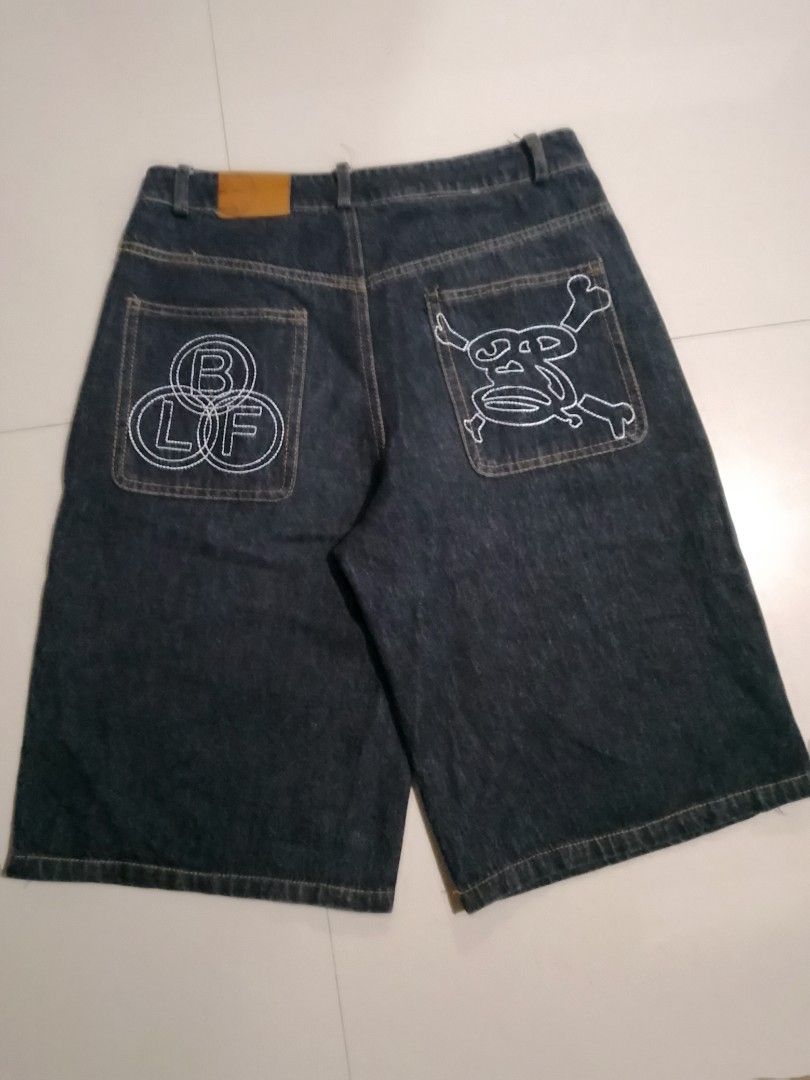 RANDOM RAW DENIM JORTS (Category: Jeans) located in Cavite. Submitted by jftxthrift (Listing ID 1470162909, Image 1). Description: sz 29 length 24 thigh 13 l.o 11.5.