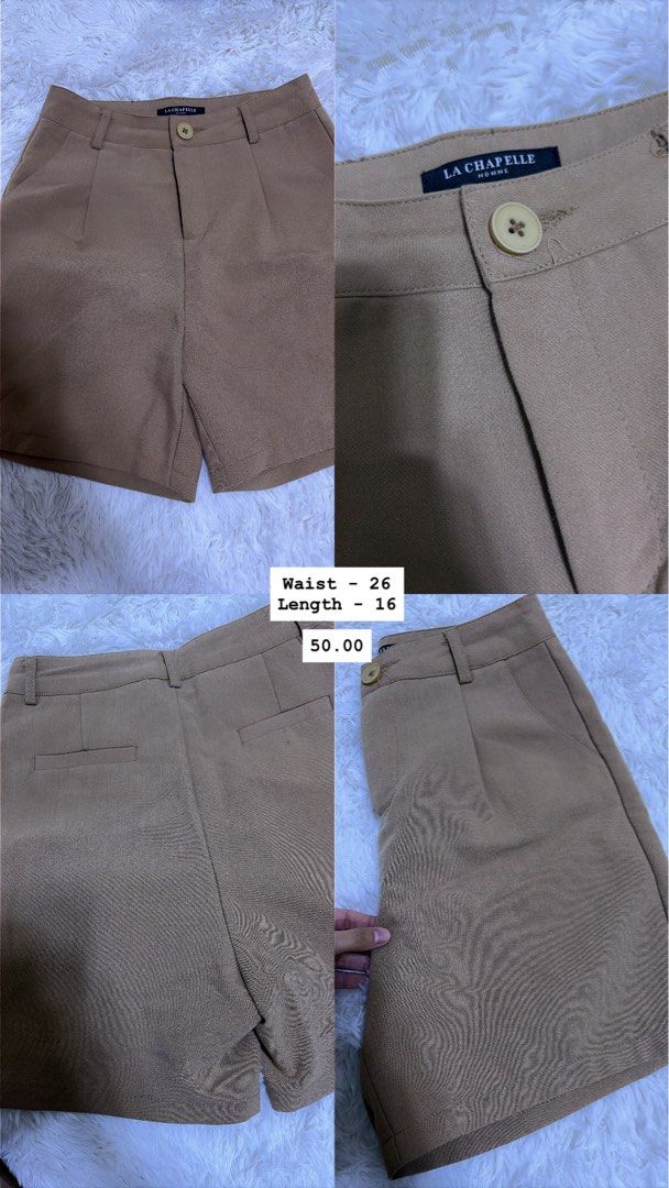 Random Shorts, skorts, skirt (Category: Shorts) located in Rizal. Submitted by prelovednicaxxi (Listing ID 1470265312, Image 3). Description: Prices indicated each pictures. .