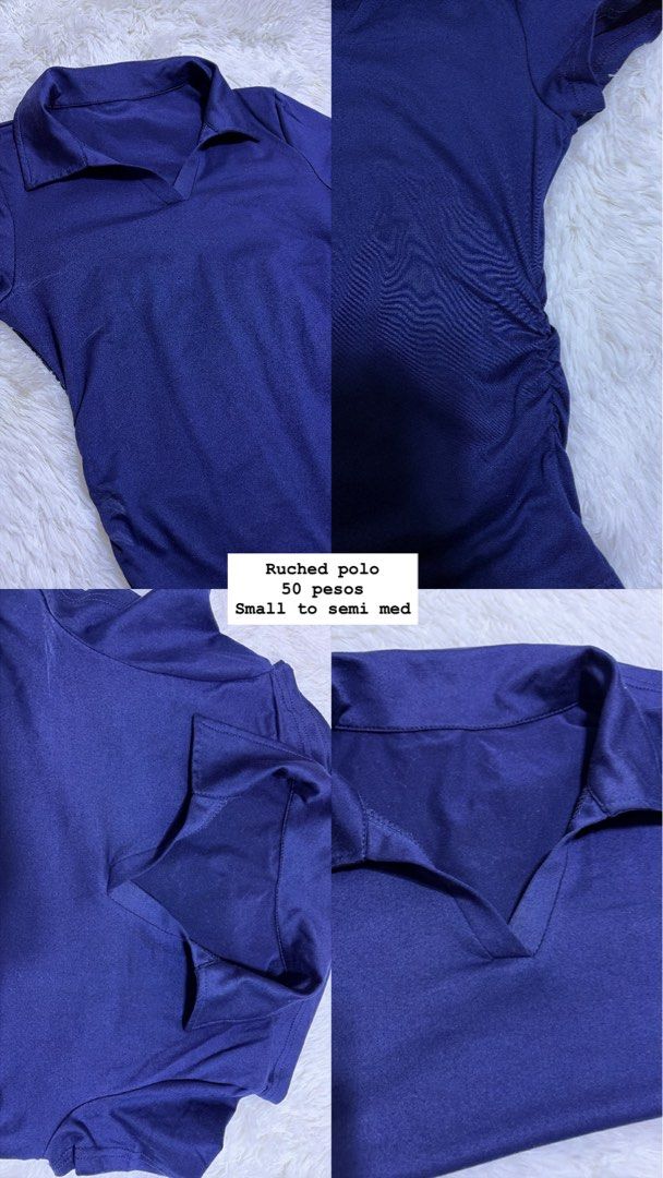 Random Tops Small to Med sizes. (Category: Longsleeves) located in Rizal. Submitted by prelovednicaxxi (Listing ID 1470264945, Image 2). Description: Prices indicated in each picture.