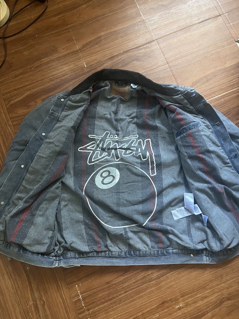 RARE LEVIS X STUSSY DENIM JACKET (Category: Coats, Jackets and Outerwear) located in Manila. Submitted by wayneeeee_ (Listing ID 1470229173, Image 1). Description: 23x27 Like new no issue 3500 obo.