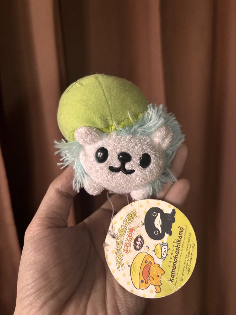 RARE SAN-X Kamonohashi Kamo Characters (Category: Plushies & Soft Toys) located in Bulacan. Submitted by dainty.posh.stuffs (Listing ID 1470217110, Image 3). Description: Name : Rare San-X Kamonohashi Kamo Label: San-X ✨Kamonohashi Kamo Melon Hedgehog ✨Kamonohashi Kamo Melon Duck ✨Kamonohashi Kamo Sailor Duck Condition: Like New, No Damage and of course so CUTE!!! Gcash Payment upon order. No Reservation. Location: Philippines.