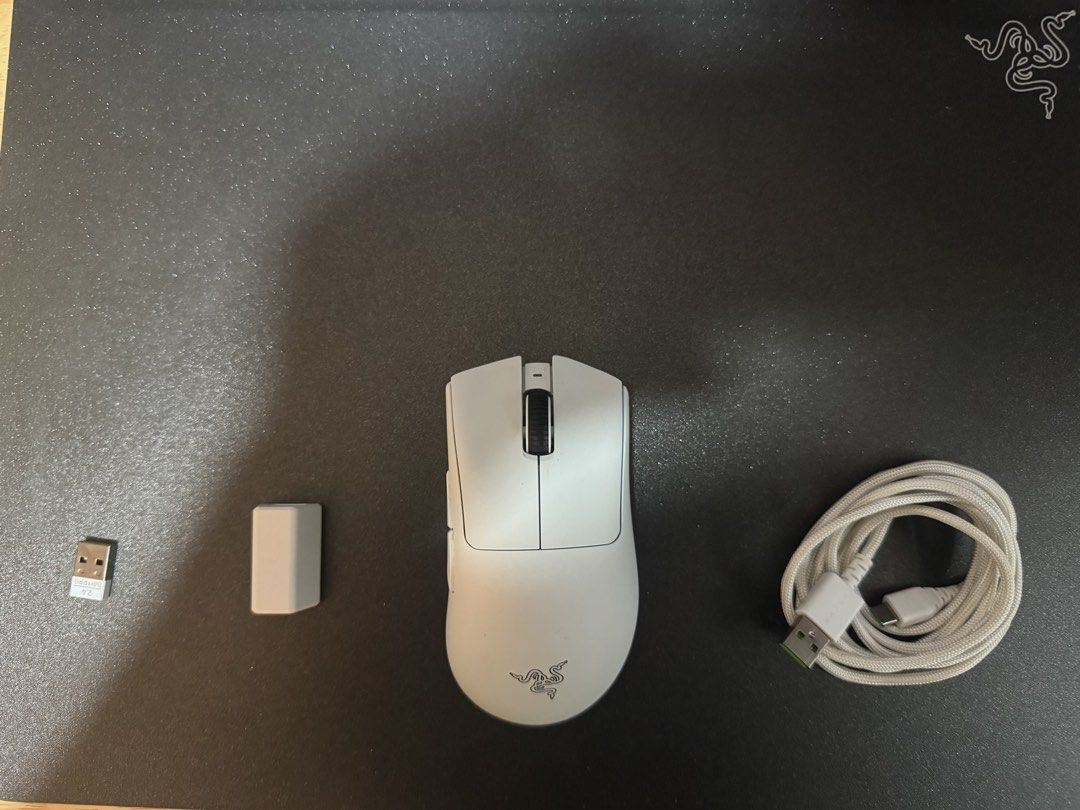 Wirless Razer Mouse Withe Razer DeathAdder V3 Pro White Wireless Gaming Mouse, Computers & Tech ...