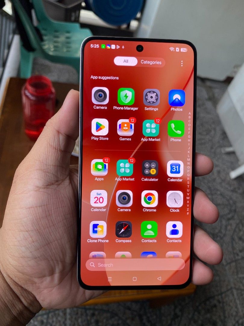 Realme 15 5G (Category: Realme) located in Manila. Submitted by raffiel181 (Listing ID 1470192936, Image 2). Description: REALME 15 5G 2025 -Storage 256GB -Ram 12GB + 14GB -AMOLED 144HZ -Chipset: Mediatek Dimensity 7300+ (4nm) -Gpu: Mali-G615 MP2 -Battery: li-ion 7,000mAh -Fingerprint ✅ -Face ID ✅ -Condition: No issue, Smooth and Fully working -Crispy buttons 📍 Antipolo area.