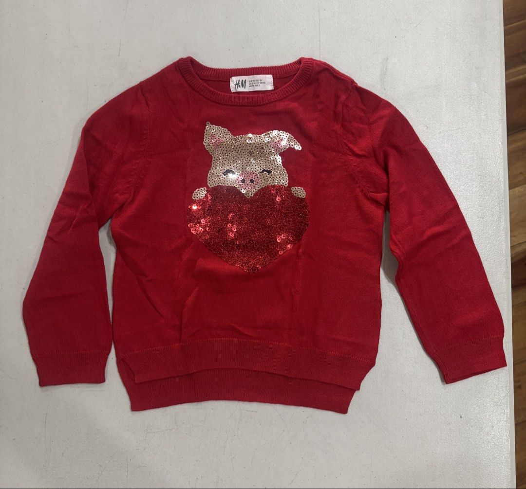 Red knitted top (Category: Babies & Kids Fashion) located in Mandaluyong City. Submitted by lovely_things_ph (Listing ID 1470213767, Image 1). Description: .