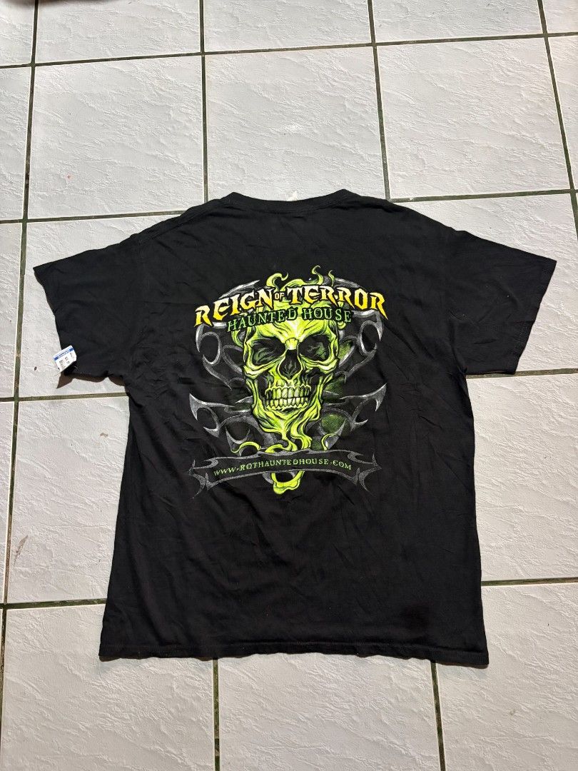 REIGN OF TERROR (ROT) (Category: Tshirts & Polo Shirts ) located in Manila. Submitted by teeeejaaays_place1. (Listing ID 1470296079, Image 2). Description: 9.5 COLOR RATE 9.5 CONDITION.