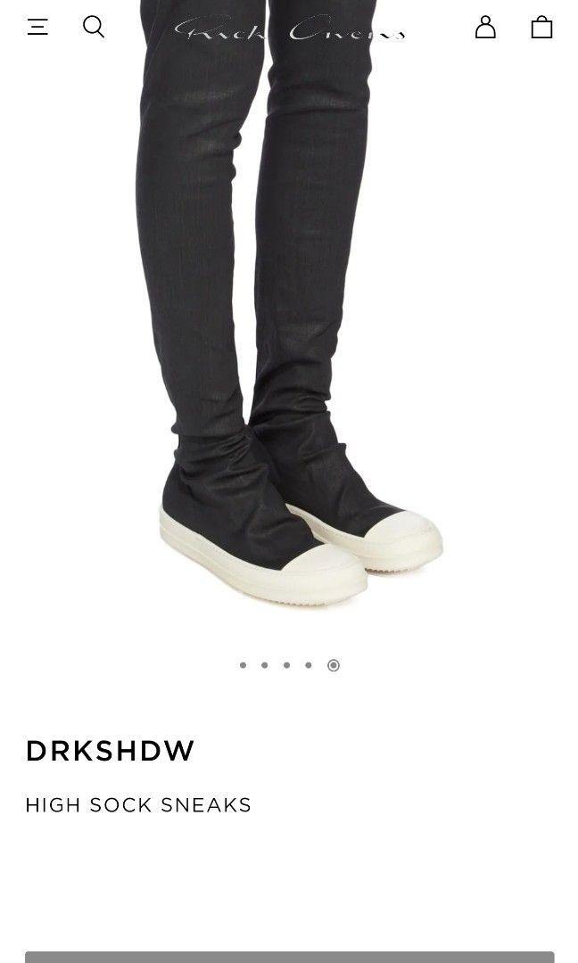 RICK OWENS DRKSHDW (Category: Sneakers) located in Baguio. Submitted by curated_luxe_brandeds (Listing ID 1470276303, Image 2). Description: RICK OWENS DRKSHDW SIZE 38 ON TAG 25 CM INSOLE SEE PICS FOR DETAILS EXCELLENT CONDITION COLOR MAY VARY DUE TO LIGHTING MOP BDO /GCASH NO COD /COP PHYSICAL STORE :STALL 324A THIRD FLOOR SKYWORLD SESSION ROAD BAGUIO CITY FB PAGE /CAROUSELL : curated_luxe_brandeds FACEBOOK SELLING ACCOUNT : Esteph Colpita SA.