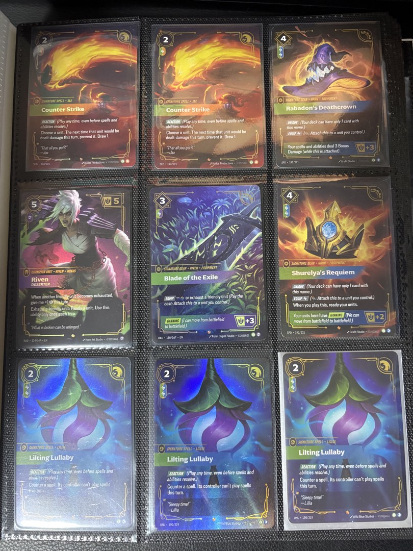 Riftbound Singles, Toys & Collectibles, Trading Cards, Raw Singles on ...
