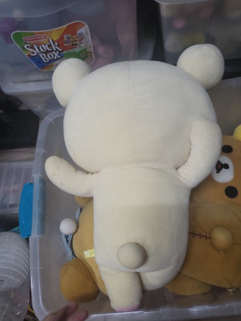 Rilakkuma relaxing (Category: Plushies & Soft Toys) located in Caloocan City. Submitted by lynette1977 (Listing ID 1470246301, Image 2). Description: approx 17 to 20 inches.