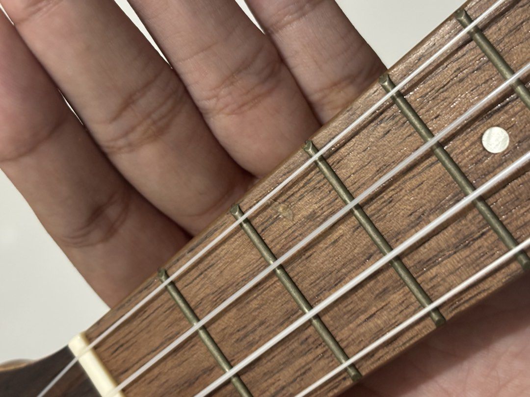 RJ Ukulele (Model Argao) (Category: Musical Instruments) located in Quezon City. Submitted by kmalvrz (Listing ID 1470301150, Image 2). Description: bought 2-ish years ago. rarely used. may konting gasgas (?) sa may fretboard. comes with a random old case for another ukulele. selling within metro manila, lalamove only. sf shouldered by the buyer..