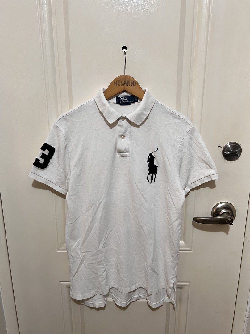 RL Big Pony Poshirt (Category: Tshirts & Polo Shirts ) located in San Pedro. Submitted by _eyamarieii (Listing ID 1470334942, Image 1). Description: RL Big Pony Poshirt Lightly Used condition Color rate 9.5/10 No issue Size Medium ontag Width 19.5 Length 27.5 Long back 30 • 750+sf.