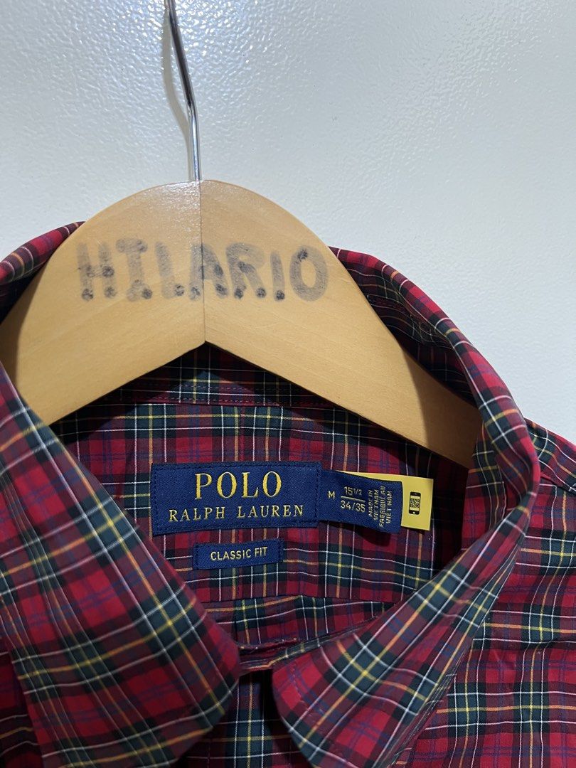 RL Checkered Classic Fit Shirt (Category: Formal Shirts) located in San Pedro. Submitted by _eyamarieii (Listing ID 1470334864, Image 2). Description: RL Checkered Classic Fit Shirt Like new condition Color rate 9.5/10 No issue Size Medium ontag Width 22 Length 31 • 850+sf.