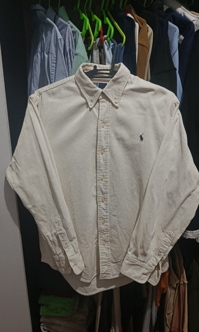 RL corduroy button down shirt (Category: Formal Shirts) located in Jaen. Submitted by vinzyrus217291 (Listing ID 1470149412, Image 1). Description: 21x27 no issue Nueva ecija location.